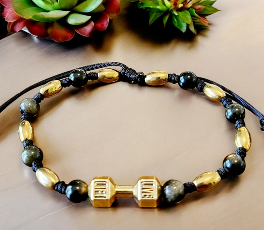 "Not Just a Bracelet—It’s a Mindset 🏋️‍♂️💥